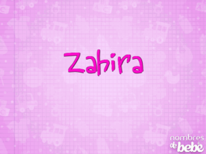 zahira
